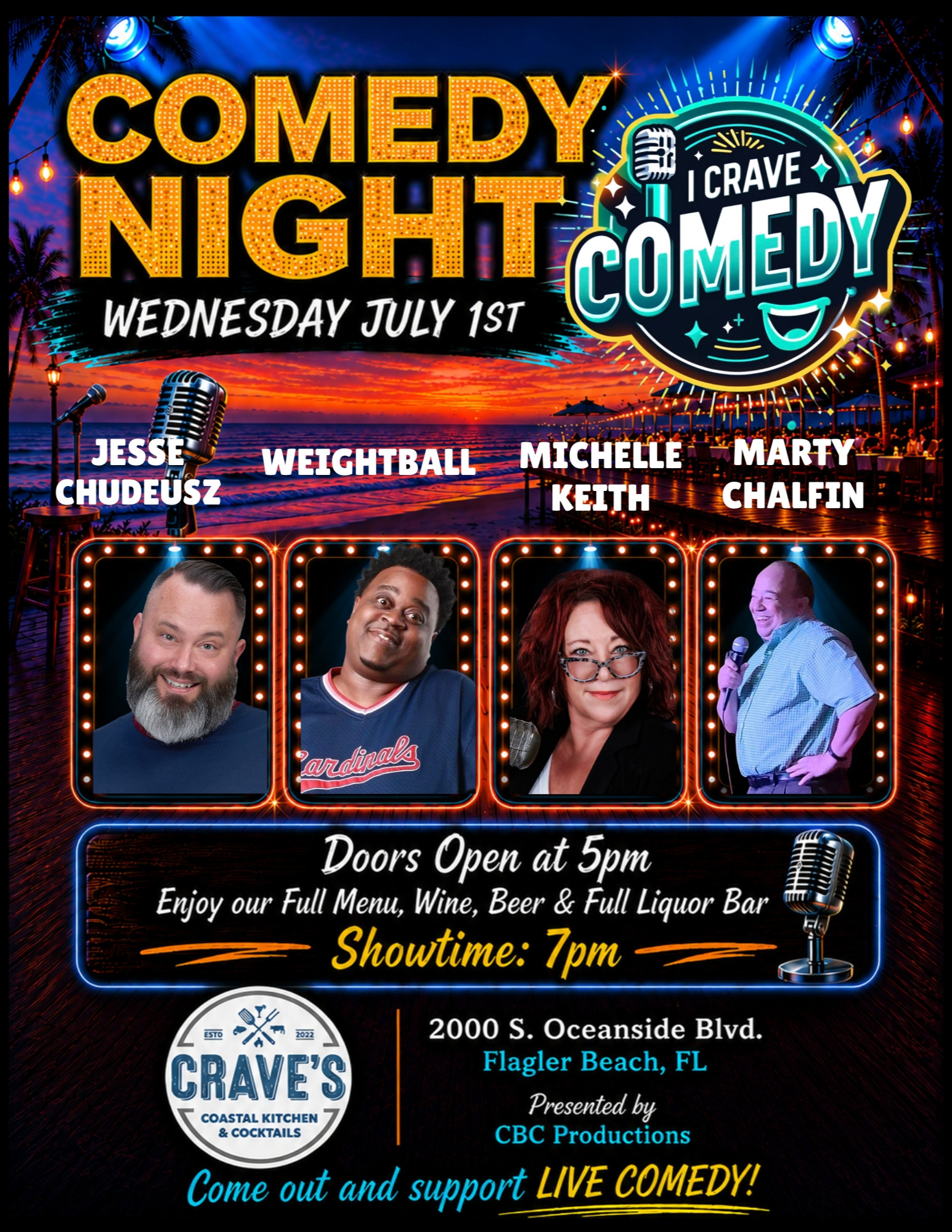 I Crave Comedy Weightball Live